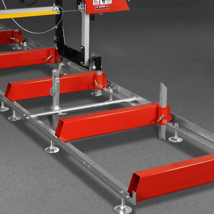 36" MAX Portable Sawmill, 25HP 750cc ZONSEN V-Twin Engine, 36" Board Width, 20' Track Length, (10 x Blades Included), SM-36MAX